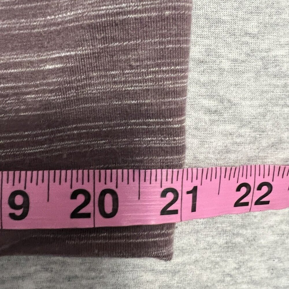 Athleta Avenues Dress Women Extra Large Purple Jersey Tee Soft Cozy Athleisure - Picture 10 of 13